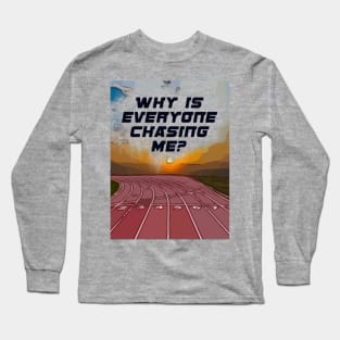 Fasbytes Running ‘Chasing me’ Long Sleeve T-Shirt